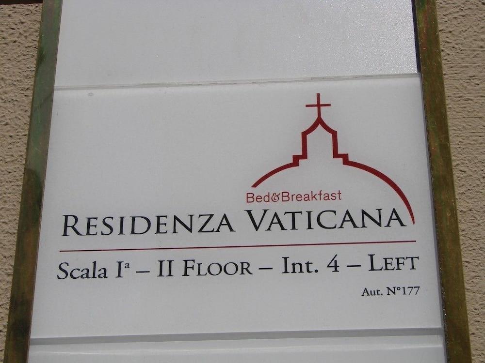 Residenza Vaticana Róma Kültér fotó
